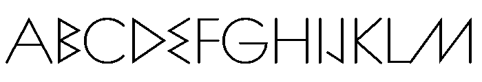 Font 1040 Font UPPERCASE
