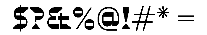 Font 1048 Font OTHER CHARS