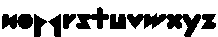 Font 1049 Font LOWERCASE