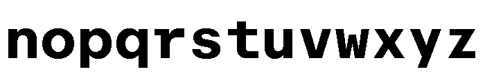 Font 104 Font LOWERCASE