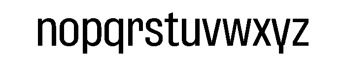 Font 1054 Font LOWERCASE