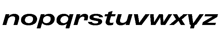 Font 1056 Font LOWERCASE