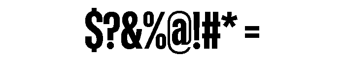 Font 1058 Font OTHER CHARS