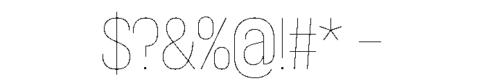 Font 1059 Font OTHER CHARS