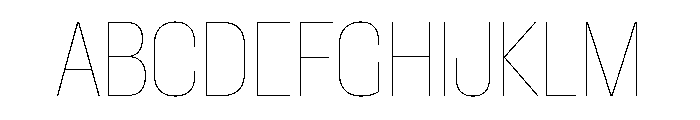 Font 1059 Font UPPERCASE