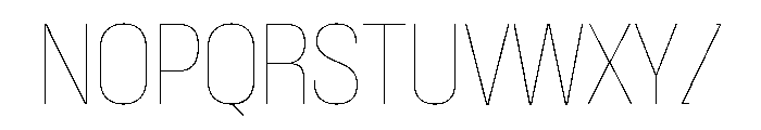 Font 1059 Font UPPERCASE