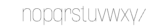 Font 1059 Font LOWERCASE
