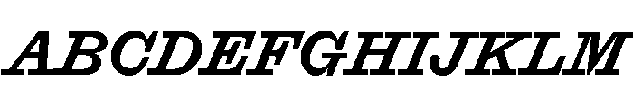 Font 105 Font UPPERCASE