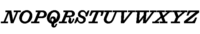Font 105 Font UPPERCASE
