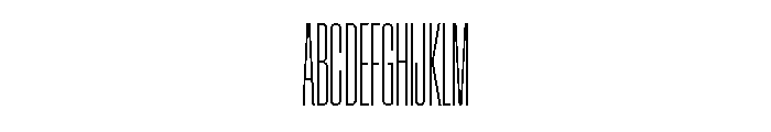 Font 1061 Font UPPERCASE