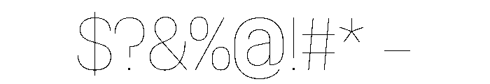 Font 1065 Font OTHER CHARS