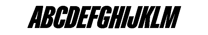 Font 1067 Font UPPERCASE