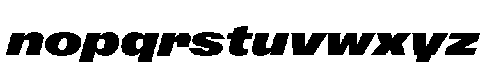 Font 1069 Font LOWERCASE