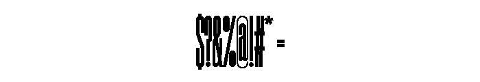 Font 1073 Font OTHER CHARS