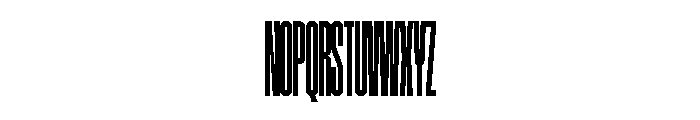 Font 1073 Font UPPERCASE