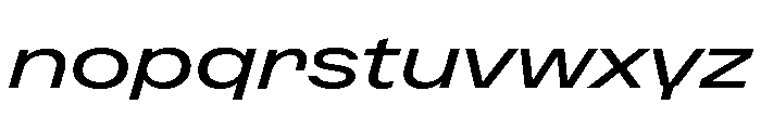 Font 1074 Font LOWERCASE