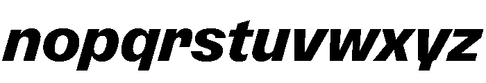 Font 1075 Font LOWERCASE