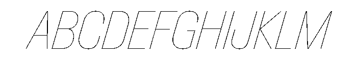 Font 1079 Font UPPERCASE
