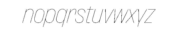 Font 1079 Font LOWERCASE