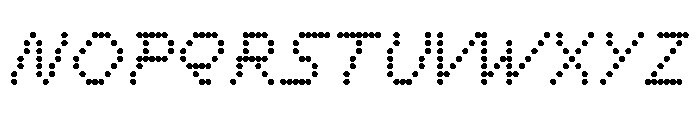 Font 107 Font UPPERCASE