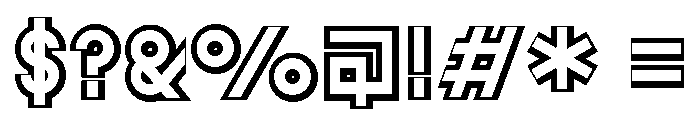 Font 108 Font OTHER CHARS