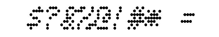 Font 1082 Font OTHER CHARS