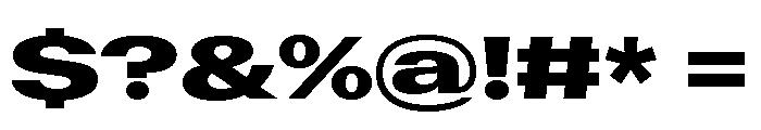 Font 1083 Font OTHER CHARS