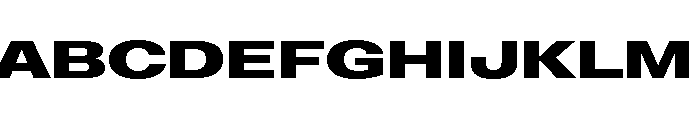 Font 1083 Font UPPERCASE