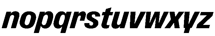 Font 1087 Font LOWERCASE