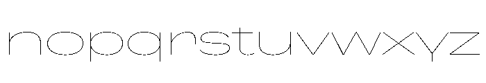 Font 1089 Font LOWERCASE