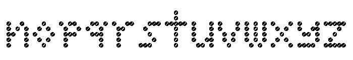 Font 1094 Font LOWERCASE