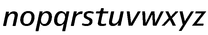 Font 1096 Font LOWERCASE