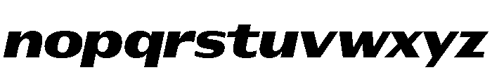 Font 1097 Font LOWERCASE