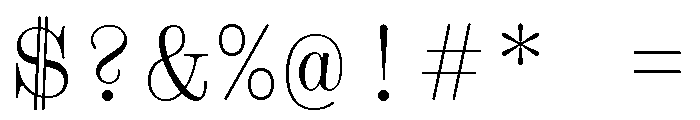 Font 1099 Font OTHER CHARS