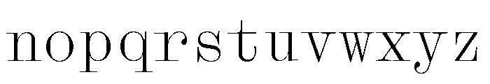Font 1099 Font LOWERCASE