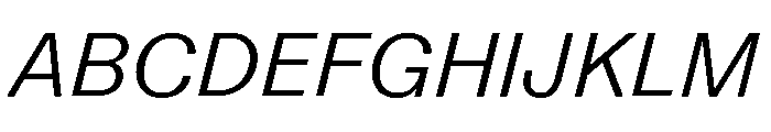 Font 1100 Font UPPERCASE