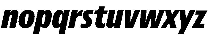 Font 1105 Font LOWERCASE