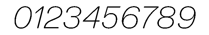 Font 1110 Font OTHER CHARS