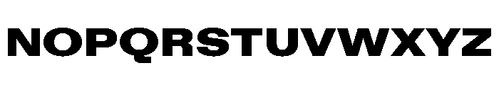 Font 1113 Font UPPERCASE
