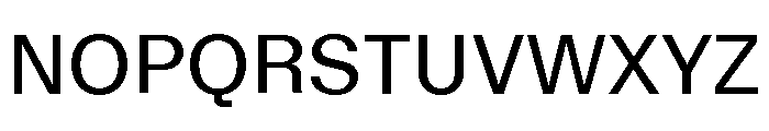 Font 1117 Font UPPERCASE