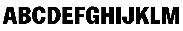 Font 1120 Font UPPERCASE