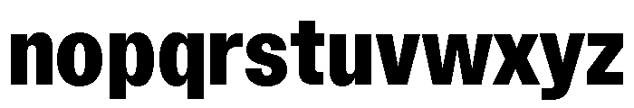 Font 1120 Font LOWERCASE