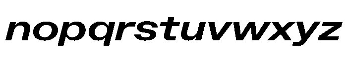 Font 1122 Font LOWERCASE