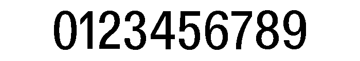 Font 1123 Font OTHER CHARS
