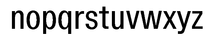 Font 1123 Font LOWERCASE