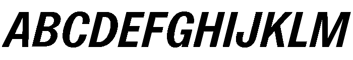 Font 1132 Font UPPERCASE