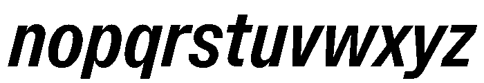 Font 1132 Font LOWERCASE