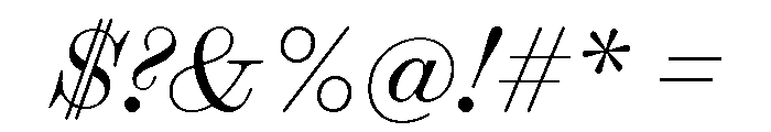 Font 1133 Font OTHER CHARS