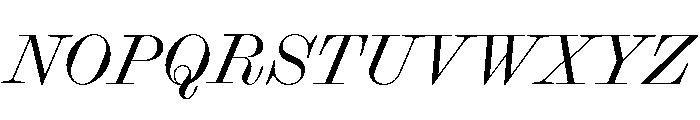 Font 1133 Font UPPERCASE