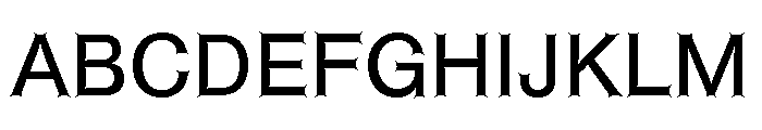 Font 113 Font UPPERCASE